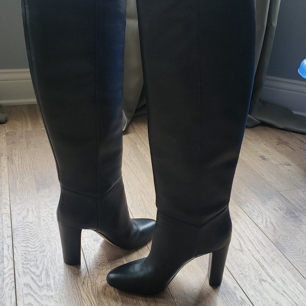Michael Antonio Tall Leather Boots, NWB!